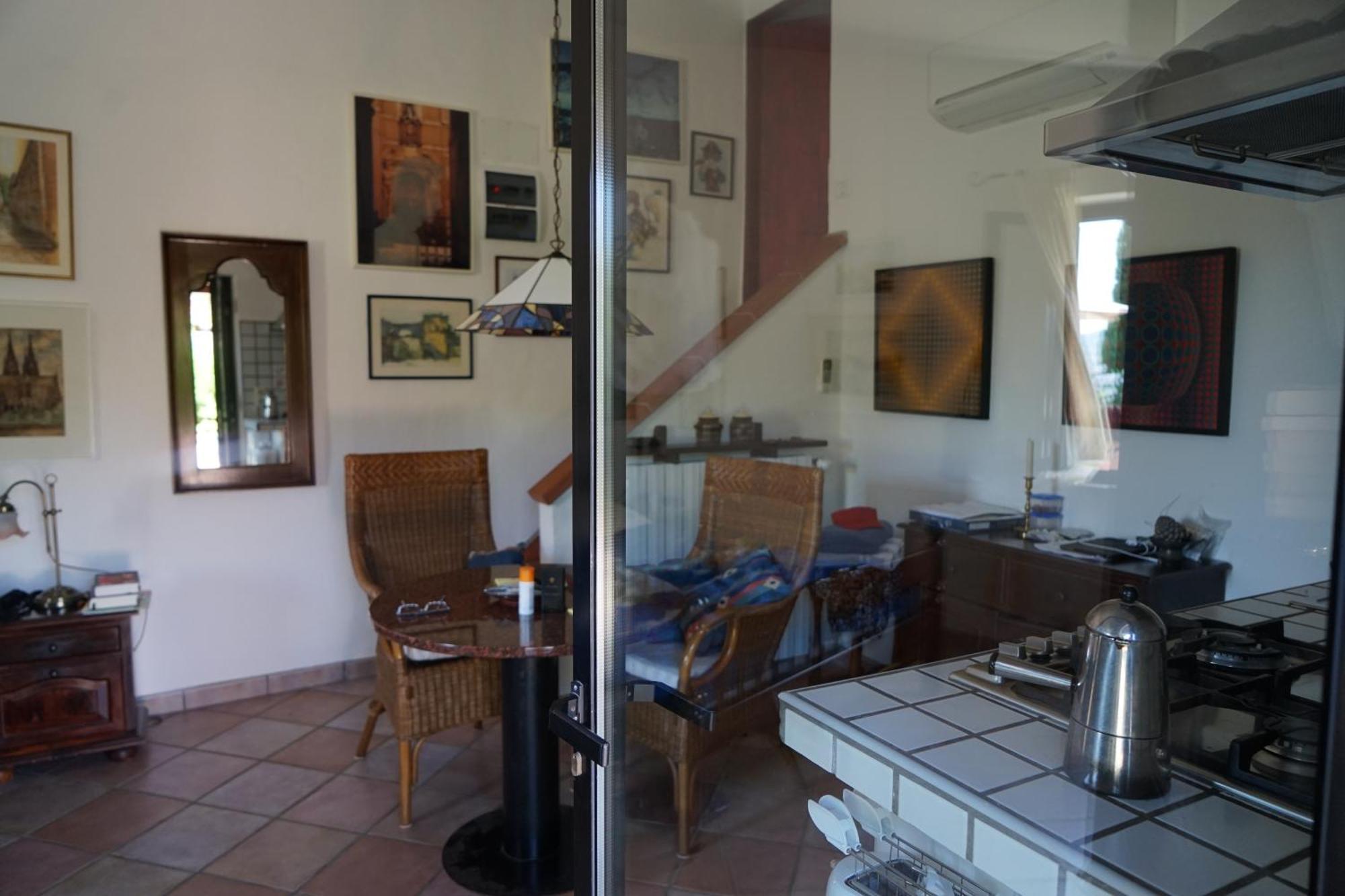 Studio-Appartment In Landhaus Mit Meerblick Порто Адзуро Екстериор снимка